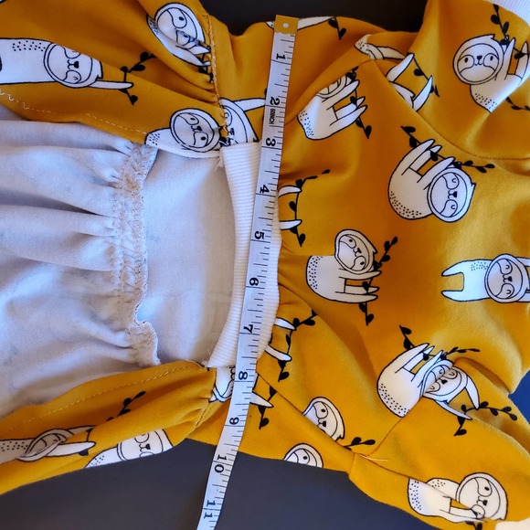 Orange  Dog Dress. NEW. - Picture 4 of 4